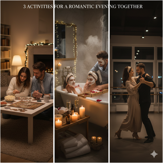 3 Activities for a Romantic Evening Together