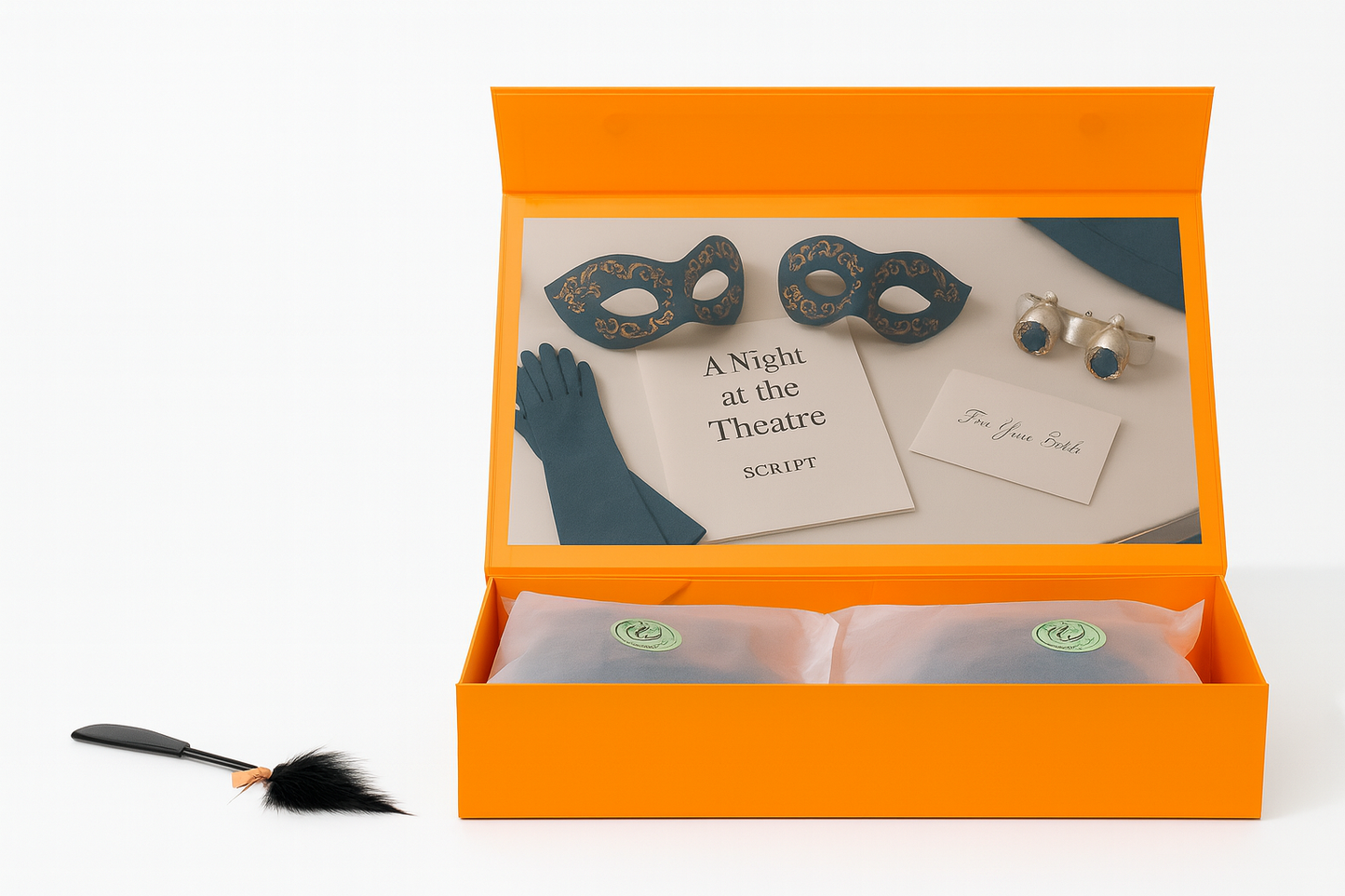 AMORE ME Kit of 10+ items for lovers in role game: "Strangers"