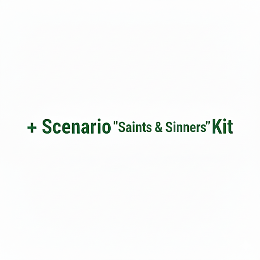 AMORE ME Kit of 10+ items for lovers in role game: "Saints & Sinners"