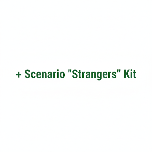 AMORE ME Kit of 10+ items for lovers in role game: "Strangers"