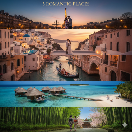 5 of the Most Romantic Places in the World for Couples