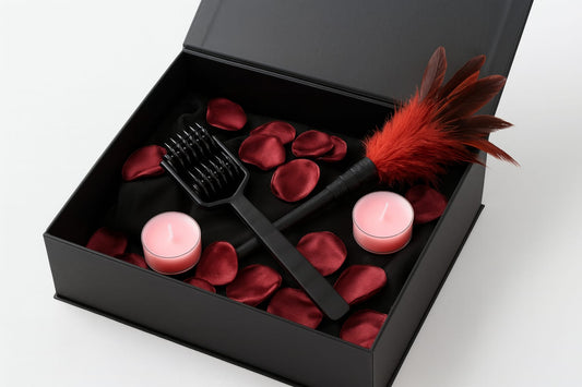 AMORE ME Kit of 9 items for firts BDSM experience: "Soft Control"